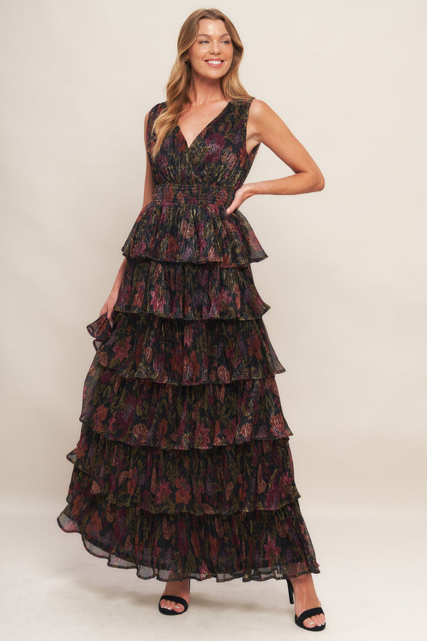 dark-romance-woven-maxi-dress Flying Tomato - Sophia's StyleDRESSES-1